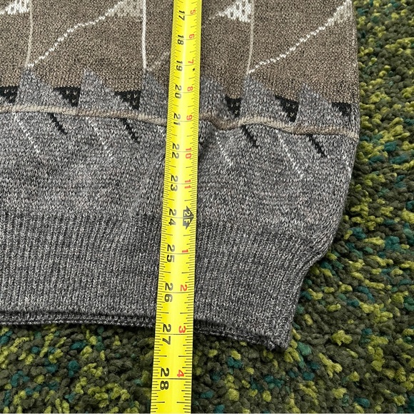 INXS Vintage Abstract Patterned Sweater (M) - Picture 5 of 5